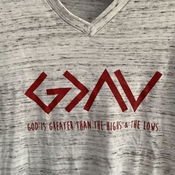 Grey short sleeve tee- size S - Picture 2 of 5